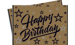 Golden Stars Masa Örtüsü 120x180cm - Partici