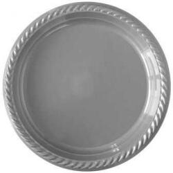 Gümüş Plastik Tabak 24'lü - Partici