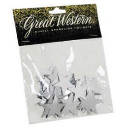 Gümüş Yıldız Masa Konfeti - Partici