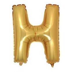 H Harf Folyo Balon Altın 100cm - Partici
