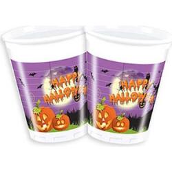 Halloween Plastik Bardak 8'li - Partici