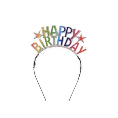 Happy Birthday Karışık Renk Taç - 1