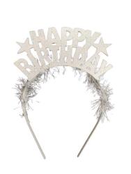Happy Birthday Parti Tacı Gümüş - 2