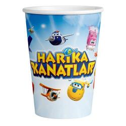 Harika Kanatlar Karton Bardak 8'li - Partici