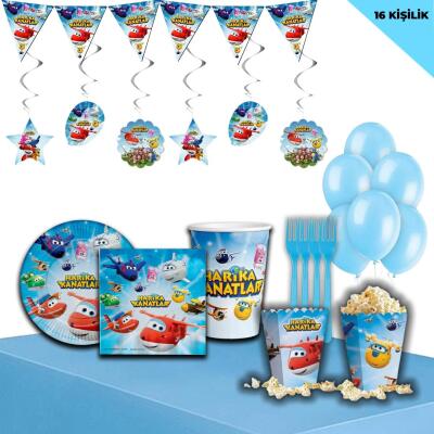 Harika Kanatlar Parti Seti 16 Kişilik - 2