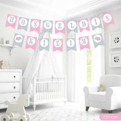 Hoşgeldin Kızım Harf Banner - Partici