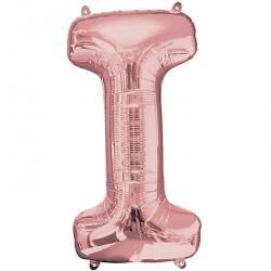 I Harf Folyo Balon Rose Gold 100cm - Partici