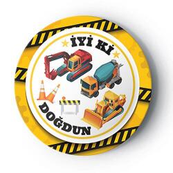 İnşaat Karton Tabak 8'li - Partici