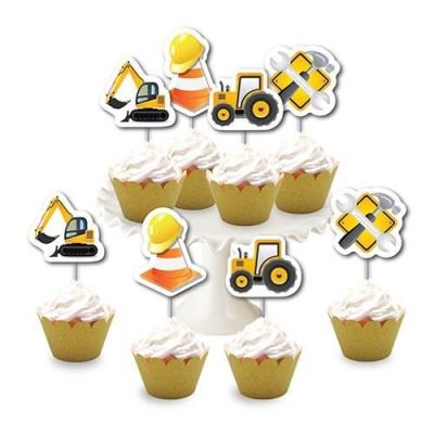 İnşaat Temalı Eva Delux Kürdan Seti 8'li - 1