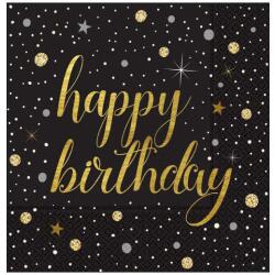 Işıltılı Doğum Günü Peçete 20'li - 