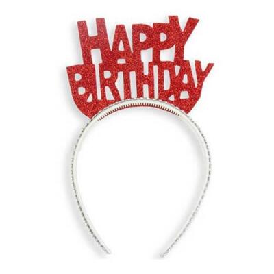 Happy Birthday Eva Taç Kırmızı - 1