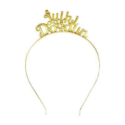 İyi ki Doğdun Gold Metal Taç - 1