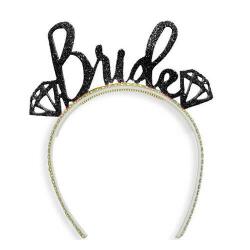 Tektaş Bride Eva Taç Siyah - Partici