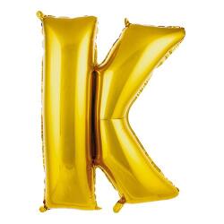 K Harf Folyo Balon Altın 75cm - Partici