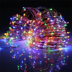 Karışık Renk Tel Işık 10mt - Partici