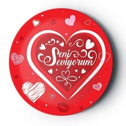 Seni Seviyorum Karton Tabak 8'li - Partici