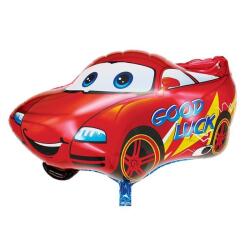Kırmızı Araba Cars Folyo Balon 65x50cm - Partici