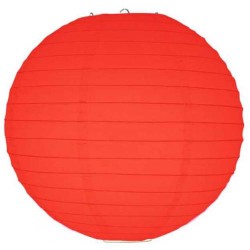 Kırmızı Top Fener 20cm - 1