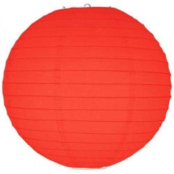 Kırmızı Top Fener 30cm - 1