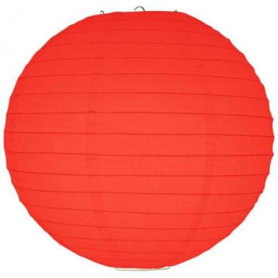 Kırmızı Top Fener 30cm - 1