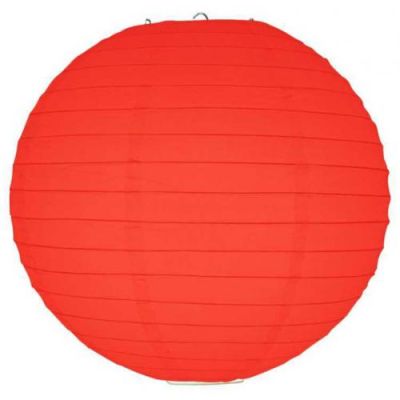 Kırmızı Top Fener 30cm - 2