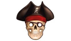 Korsan Maske 6'lı - Partici