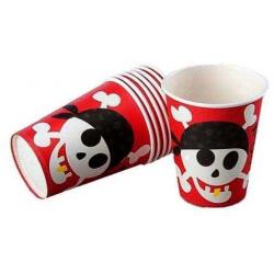 Korsanlar Karton Bardak 8'li - Partici