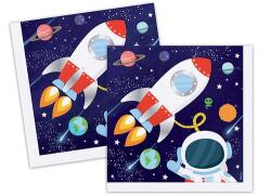 Kozmik Galaksi Kağıt Peçete 16'lı - Partici