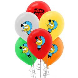 Kral Şakir Karışık Renk Balon 5'li Paket - Partici