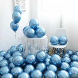 Krom Mavi Balon 50'li Paket - 2