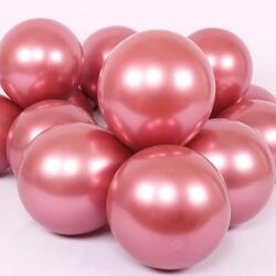 Krom Mini Kırmızı Dekorasyon Balonu 10'lu - Partici