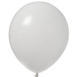 Pastel Mini Beyaz Dekorasyon Balonu 10'lu - Partici
