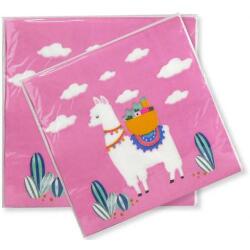 Lama Kaktüslü Peçete 20'li - Partici