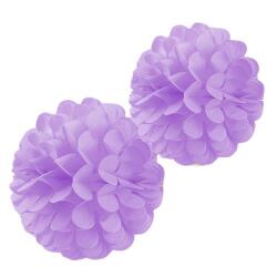 Lila Ponpon Süs 2'li - Partici