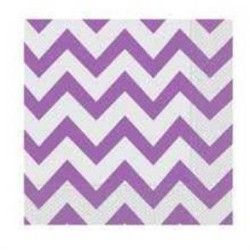 Lila Zigzag Peçete - 