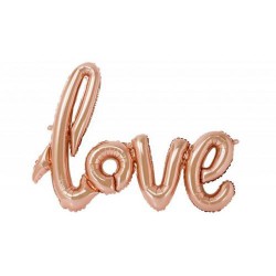 Love Rose Gold Folyo Balon - 