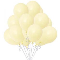 Makaron Sarı Balon 100'lü Paket - Partici