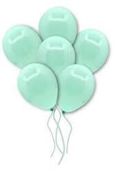 Makaron Su Yeşili Balon 10'lu - Partici