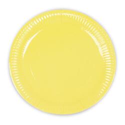 Makaron Sarı Karton Tabak 8'li - Partici