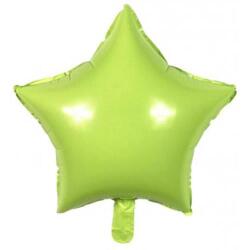 Makaron Yıldız Folyo Balon Açık Yeşil 45cm - Partici