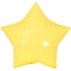 Makaron Yıldız Folyo Balon Sarı 45cm - Partici