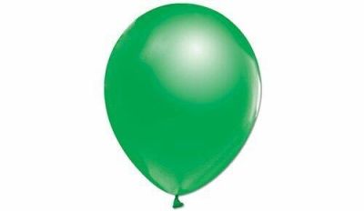 Metalik Yeşil Balon 10'lu Paket - 1