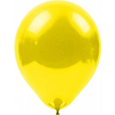 Metalik Sarı Balon 10'lu Paket - 1