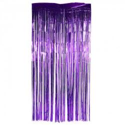 Metalize Mor Fon Perdesi 1x2m - Partici