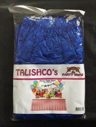 Metalize Parlak Lacivert Masa Eteği 70x400cm - Partici