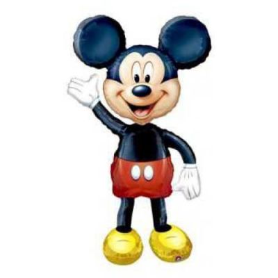 Mickey Mouse Air Walker Folyo Balon 96x132cm