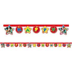 Mickey Playful Happy Birthday Harf Banner - Partici