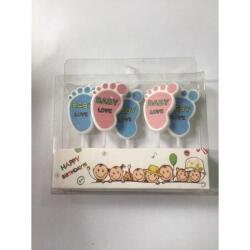 Minik Ayaklar Mum 5'li - Partici