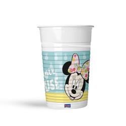 Minnie Tropical Plastik Bardak 8'li - Partici