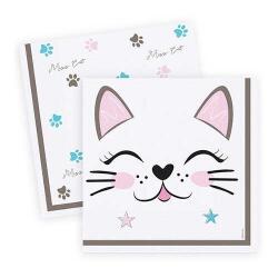 Miss Cat Kağıt Peçete 16'lı - Partici